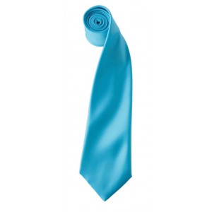 Colours szat�n nyakkend�, Turquoise
