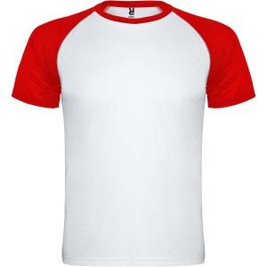 Indianapolis rvid ujj gyerek sportpl, white, red (T-shirt, pl, kevertszlas, mszlas)