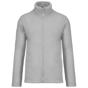 Kariban Falco cipz�ras mikropol�r pul�ver, Snow Grey
