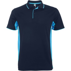 Montmelo rvid ujj uniszex sportpl, navy blue, sky blue (T-shirt, pl, kevertszlas, mszlas)