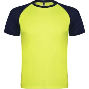 Roly Indianapolis rvid ujj gyerek sportpl, fluor yellow, navy blue