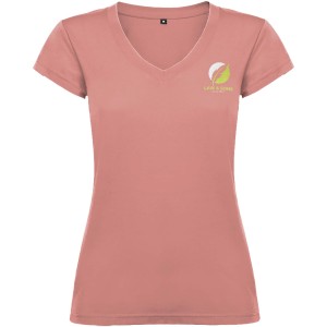 Roly Victoria ni V-nyak pamutpl, Clay Orange (T-shirt, pl, 90-100% pamut)