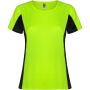 Shanghai rvid ujj ni sportpl, fluor green, solid black